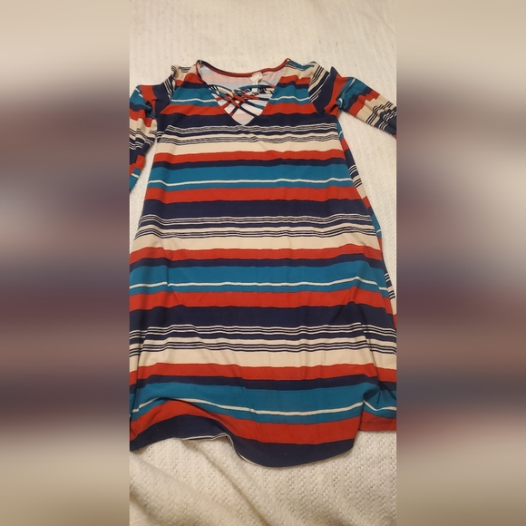 Cotton dress medium striped - Picture 1 of 2